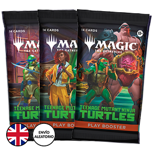 Sobre de cartas Magic: The Gathering Teenage Mutant Ninja Turtles Play Booster (ingles)