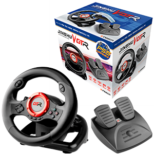 Volante Indeca Jinshu V GTR - PS5 - PS4 - Xbox - Switch - PC