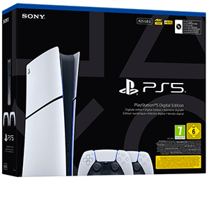 PlayStation 5 Edición Digital 825 GB Dos Mandos Inalámbricos DualSense