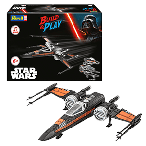 Maqueta Build & Play Star Wars Poe´s X-wing Fighter (Sound) 1:78