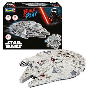 Maqueta Build & Play Star Wars The Millennium Falcon (Light & Sound) 1:164