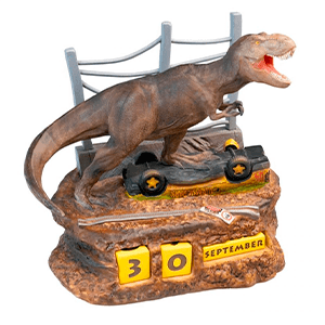 Calendario Perpetuo 3D Jurassic Park (REACONDICIONADO)