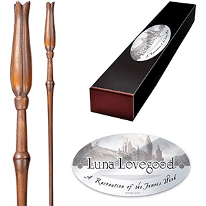 Replica Varita Harry Potter Luna Lovegood Character Collection (REACONDICIONADO)