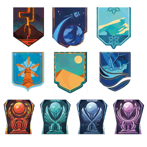 Rematch Elite Edition - Pegatinas Exclusivo GAME