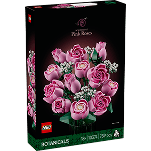 LEGO Botanicals Ramo de Rosas Rosadas 10374