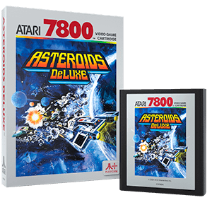 Cartucho Atari 7800 Asteroids Deluxe (REACONDICIONADO)