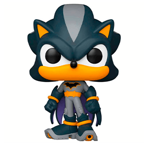 Figura POP Heroes: Sonic The Hedgehog X DC Comics: Shadow As Batman (REACONDICIONADO)