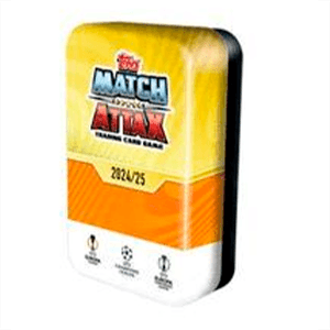 Mega lata de cartas Match Attax UCL 2024-25 (REACONDICIONADO)