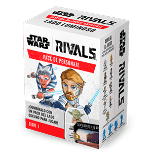 Juego de cartas Pack Funko Star Wars Rivals Serie 1. Lado Luminoso (REACONDICIONADO)