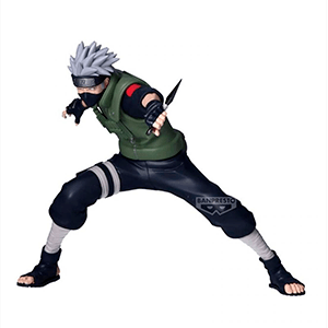 Figura Banpresto Naruto Shippuden Vibration Stars: Hatake Kakashi (REACONDICIONADO)