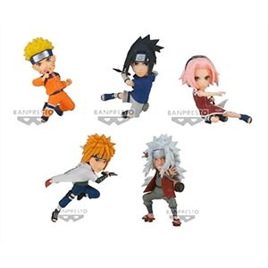 Surtido Figuras Banpresto Naruto World (REACONDICIONADO)