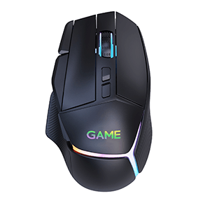 GAME MX-W5 RGB Inalambrico Bluetooth Negro - Raton Gaming (REACONDICIONADO)
