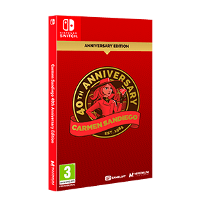 Carmen Sandiego 40th Anniversary Edition