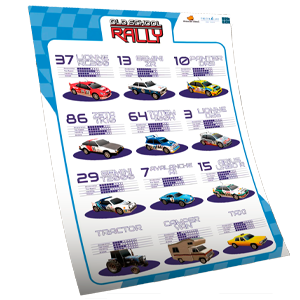 Old School Rally Special Edition - Postal Exclusivo GAME