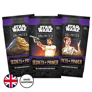 Sobre de cartas Star Wars Unlimited: Secretos del Poderr (Inglés)