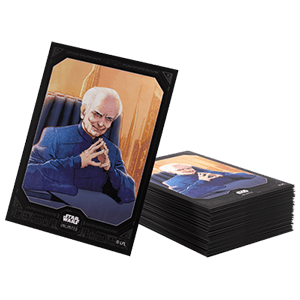 Funda de cartas Star Wars Unlimited Canciller Palpatine (60 uds)