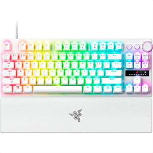 Razer Huntsman V3 Pro Tenkeyless 8KHz Blanco - US Layout - Teclado Gaming