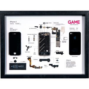 Cuadro Nostalgia GAME Iphone 4 32x42 para Retro en GAME.es