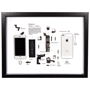 Cuadro Nostalgia GAME Iphone 5 32x42 para Merchandising en GAME.es