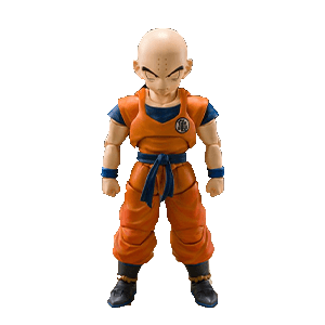 Figura Dragon Ball Z S.H. Figuarts Action Figure Krillin-Earth´s Strongest Man de 12 cm