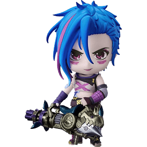 Figura League of Legends Arcane Nendoroid Action Figure Jinx Arcane Version de 10 cm