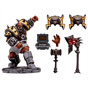 Figura McFarlane World of Warcraft: Orco Épico 15cm (REACONDICIONADO)