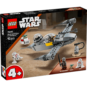 LEGO Star Wars Caza Estelar N-1 de Mando y Grogu 75410 (REACONDICIONADO)