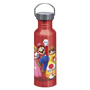 Botella de aluminio con asa Super Mario de 800 ml (REACONDICIONADO)