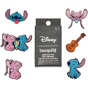 Pack de Pins Sorpresa Disney Stitch and Angel (REACONDICIONADO)