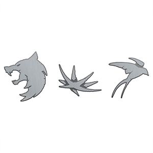 Set de 3 Pins The Witcher 3 (REACONDICIONADO)