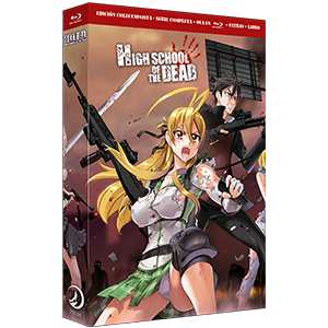 High School of the Dead Eps 1 a 12 + 1 OVA - Edición Coleccionista A4