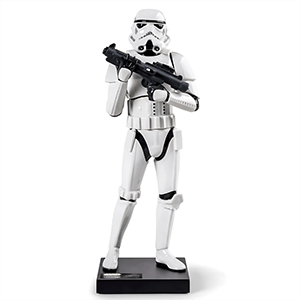Figura de porcelana Lladró hecha a mano Stormtrooper (Version 2) De 40 Cm