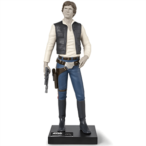 Figura de porcelana Lladró hecha a mano Han Solo De 39 Cm