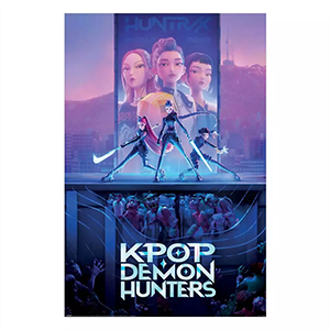 Kpop Demon Hunters Maxi Póster Logo 61 X 91.5 Cm