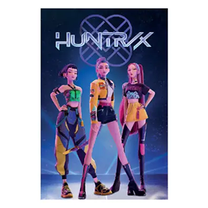 Kpop Demon Hunters Maxi Póster Huntrix 61 X 91.5 Cm