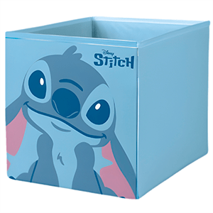 Caja Plegable Tela Lilo & Stitch 30X30 Cm