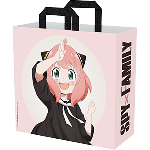 Bolsa de rafia Spy Family Pink