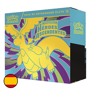 Caja de Entrenador Élite Pokémon Megaevolución - Héroes Ascendentes para Merchandising en GAME.es