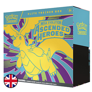 Caja de Entrenador Élite Pokémon Megaevolución - Héroes Ascendentes Inglés