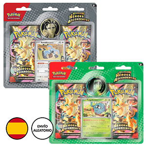 Pack de 2 sobres Pokémon Héroes Ascendentes - Español - TCG