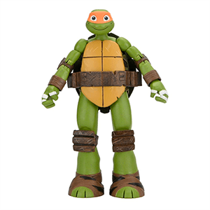Figura Tortugas Ninja Action Figure Ultimate Michelangelo de 18 cm