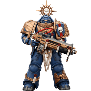 Figura Warhammer 40,000: Space Marine 2 Ultramarines Heavy Relic Primus Armor de 13 cm
