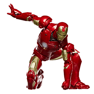 Figura Marvel Legends Series Iron Man Mark III de 15 cm