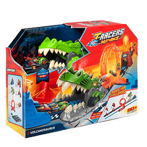 T-RACERS MIX ´N RACE - Volcanosaurus (REACONDICIONADO)