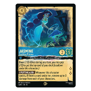 Carta promocional Lorcana - Jasmine