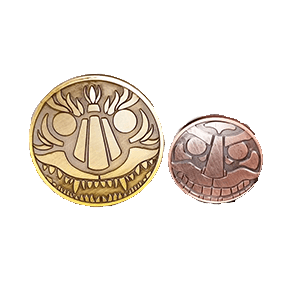 BEAST - Enconos Metálicos (Monedas)