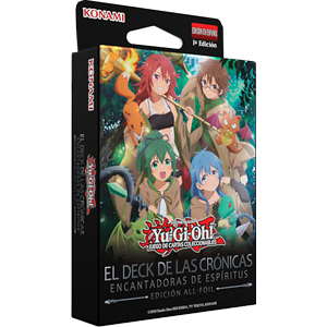Barajas Yu-Gi-Oh! JCC: El Deck de las Crónicas Encantadoras de Espíritus Edición All-Foil
