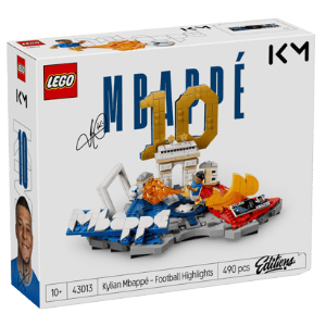 LEGO Editions Football Kylian Mbappé: Fenómenos del Fútbol 43013