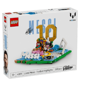 LEGO Editions Football Lionel Messi: Fenómenos del Fútbol 43011