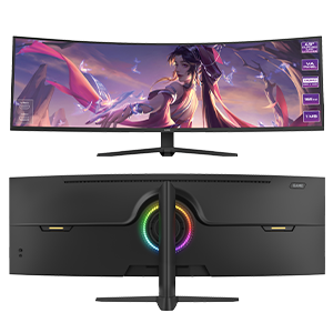 GAME M49UW - 49’’ - Ultra Wide - DQHD - 165Hz - Curvo - Monitor Gaming